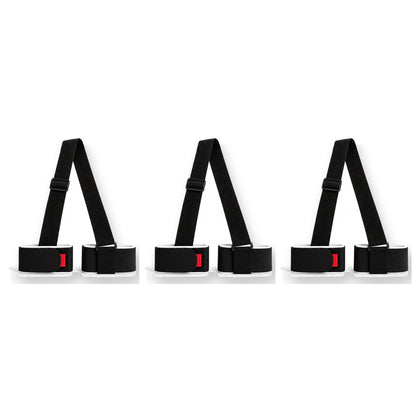 Tre skidbärremmar – familjepaket