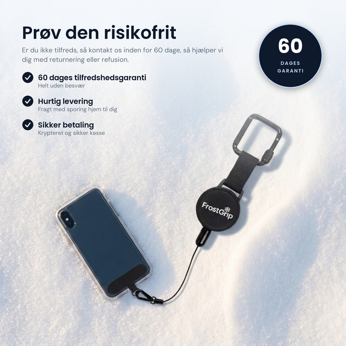 FrostGrip™ Anti-Drop Mobilrem