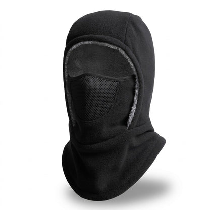Liftmask i svart fleece