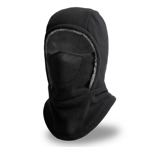 Liftmask i svart fleece